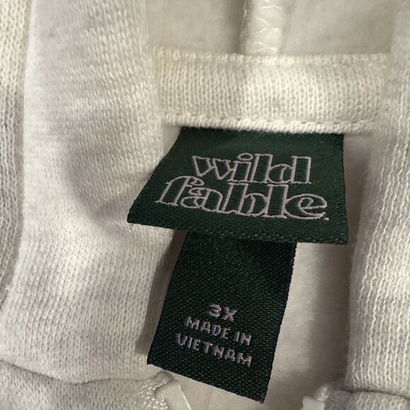 Women's Full Zip Hoodie by Wild Fable - Heather Gray - 3XL- NWT - Picture 7 of 10